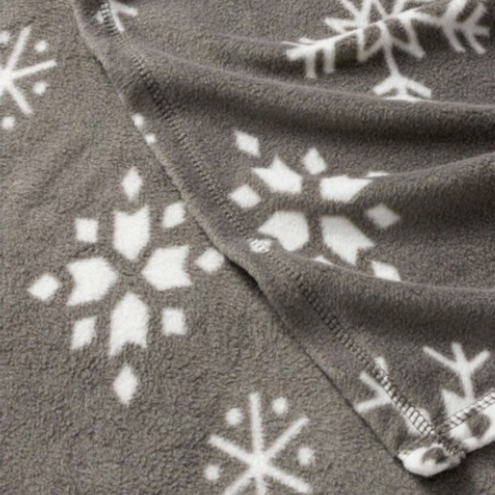 NWT Wondershop Full/Queen Gray Fleece Blanket - Picture 3 of 3